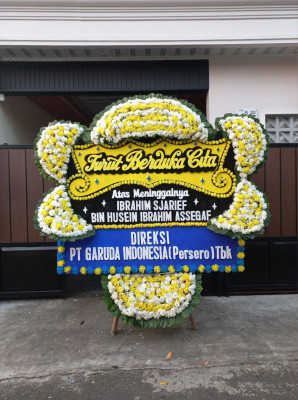 Papan Bunga Duka di Kuta